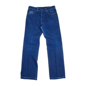 Vtg 1978 Levi's Skosh Orange Tab Men's 501 Jeans 32x29.75 Dark Wash